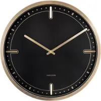Karlsson Klok Dots & Batons Black 42 cm