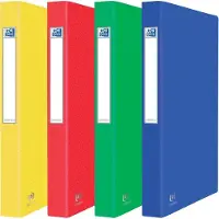 Oxford Elba Eurofolio ringmap, voor ft A4, 2 ringen, geassorteerde kleuren - 10 stuks