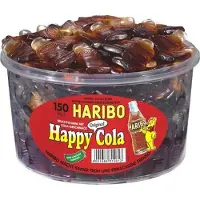 Haribo Happy Cola - snoep in colasmaak - 150 stuks silo