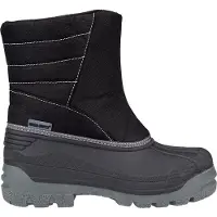 Winter-Grip Snowboot Snow Base Zwart Grijs-Schoenmaat 45