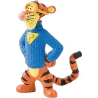 BULLYLAND Winnie de Poeh’s Teigetje als detective - Disney speelfiguurtje - taartdecoratie 7cm