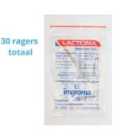 Lactona Interdentaal Ragers - XX-Small Short 25mm - Geel - 6 gripzak x 5 stuks - Voordeelpakket