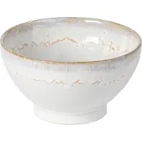Costa Nova - servies - kom - Grespresso wit - aardewerk - 14,5 cm rond