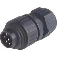 Hirschmann 934 126-100-1 934126100 Ronde connector Stekker, recht Totaal aantal polen: 6 + PE Serie (ronde connectoren): CA 1 stuk(s)