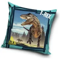 Carbotex - Dinosaurus T-Rex - Sierkussen Kussen 40 x 40 cm inclusief vulling