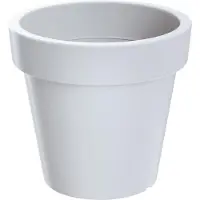 Prosperplast Bloempot Buiten Rond Lofly 13cm WIT