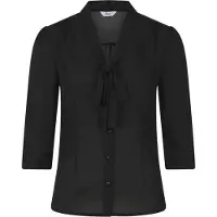 Dancing Days - PERFECT PUSSYBOW Blouse - M - Zwart