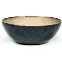 Serax Terres de Rêves Bowl XL - Ø18,4 x H7,1 - Misty Grey / Dark Blue - 2 stuks