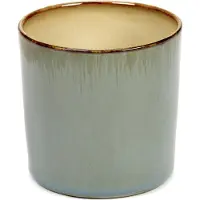 Serax Terres de Rêves Beker - Ø7,5 x H7,5 - Smokey Blue / Misty Grey - 8 stuks