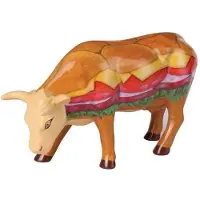 Cowparade Cow Parade Moovin Veggie Burger (medium ceramic)