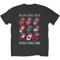 Ginza.se The Rolling Stones Heren Tshirt -L- Voodoo Lounge Tongues Grijs