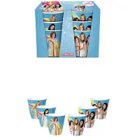 Studio 100 bekerset K3 melamine blauw 6 delig