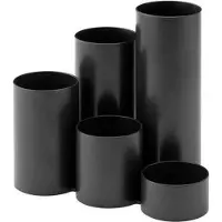 Jalema Re-Solution Bureau organiser zwart 100% gerecycled polystyreen