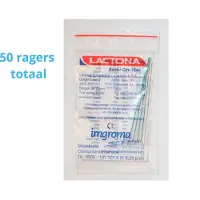Lactona Interdentaal Ragers - Small 4mm - Groen - 10 gripzak x 5 stuks - Voordeelpakket