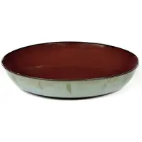 Serax Terres de Rêves Diep bord M - Ø21 cm - Rust / Smokey Blue - 2 stuks