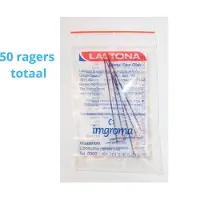 Lactona Interdentaal Ragers - Large 8mm - Violet - 10 gripzak x 5 stuks - Voordeelpakket