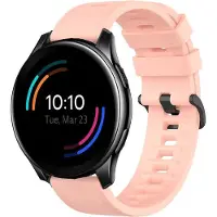 Shop4 - Bandje voor OnePlus Watch - Siliconen Roze