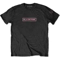 Black Pink T-Shirt The Album Tracklist Noir