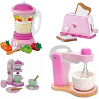 Mentari Keukenmachine set met mixer-blender-toaster en Koffiezetapparaat u krijgt 4 assorti geleverd