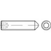 Toolcraft 118159 Stifttap M3 10 mm Staal Galvanisch verzinkt 200 stuk(s)