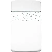 Briljant Baby Laken Ledikant 100x150 Spots Stonegreen