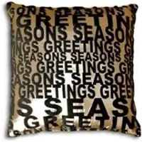 Essenza Sierkussen Seasons Greeting (Gold) 43x43