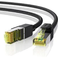 UGREEN NW150 Serie - Cat 7 Ethernet Kabel - 10 Gbps - 3m - Zwart