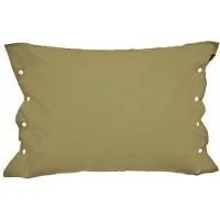 Himla Drottningholm kussensloop buttons walnut - 60 x 70 cm
