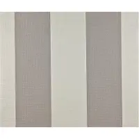 Dutch Wallcoverings - Vliesbehang blokstreep grijs/wit
