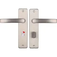Starx Deurbeslag | Deurklink met wc-sluitingschild | | Blok | 63 mm