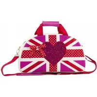 Zebra trends Bowlingbag UK Glitter Pink