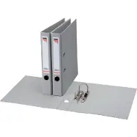 Quantore Ordner A4 50mm PP grijs - 5 stuks