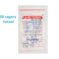 Lactona Interdentaal Ragers - XXX-Small 2mm - Zilver - 10 gripzak x 5 stuks - Voordeelpakket