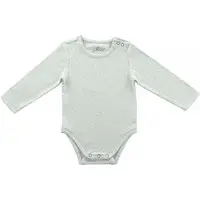 Jollein Mini dots Romper lange mouw soft grey 74/80