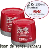 Brylcreem Original haarcreme- voordeel pak- 2x 150 ml
