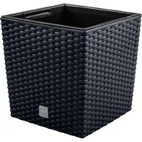 Prosperplast / Bloempot met inzet Rato Low - Antraciet