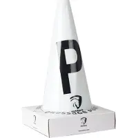 Horka dressuurpionnen 30 cm wit 4-delig