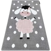 Rugsx Tapijt PETIT DOLLY schaap, lammetje grijskleuring 200x290 cm