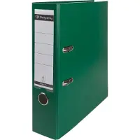 Pergamy Ordner A4 80 mm PP en papier groen - 4 stuks