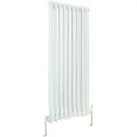Eastbrook Rivassa 2 koloms radiator 40x60cm staal 567W wit glans