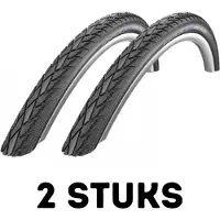Schwalbe Fietsband - Buitenband - Set van 2 - Road Cruiser 28 x 1.60 (42-622) zwart