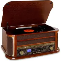 Auna Belle Epoque 1908 Retro-streoinstallatie Bluetooth USB