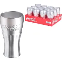 Luminarc Coca Cola Longdrinkglas - Zilver metallic - 37 cl