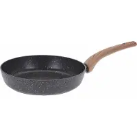 Excellent houseware Braadpan/Koekenpan met antiaanbaklaag Ø 24 cm, aluminium met handvat