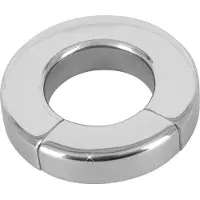 Sextreme – Magnetische Cock Ring voor Versimpeld en Snel Gebruik 14 mm Dikte - Zilver