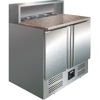 Saro Pizzatafel met Koeling 90x70x110 cm