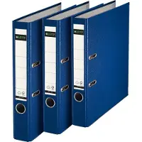 Leitz 1015 - 180° Ordner Kunststof - 52 mm - 3 stuks - A4 - Blauw