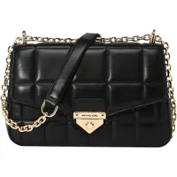 Michael Kors Large Chain Shoulder Bag Black Maat: OS | Schoudertassen Outlet | Dames | Zwart