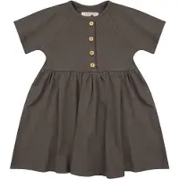 Little Indians jurk Basic meisjes katoen donkergroen