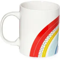 Puckator Regenboog Porselein Mok 300ml
